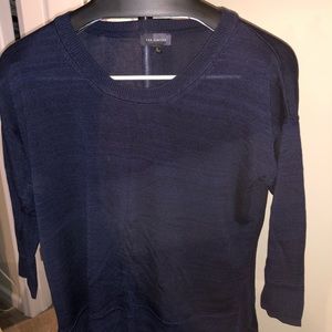 Navy blue shirt